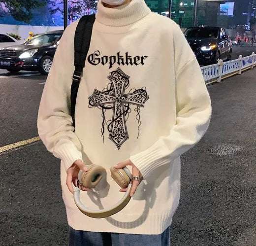 Suéter Hip Hop Coreano - Hombre