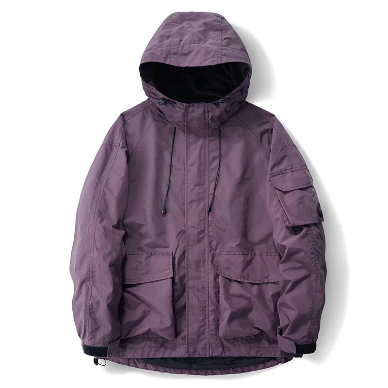 Chaqueta Impermeable Casual - Hombre